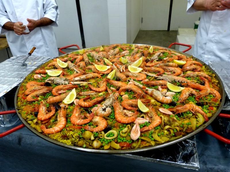 Livraison de Paella