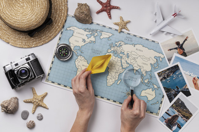 Les grandes mers du monde
