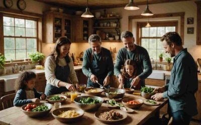 Préparer des repas ensemble : un moment de partage familial