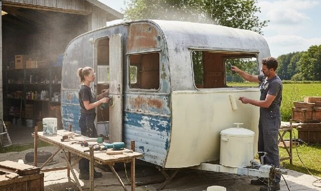 Rénovation caravane