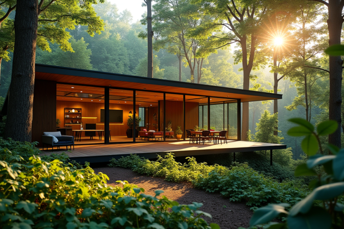 Quand l'immobilier rencontre la nature : un duo gagnant