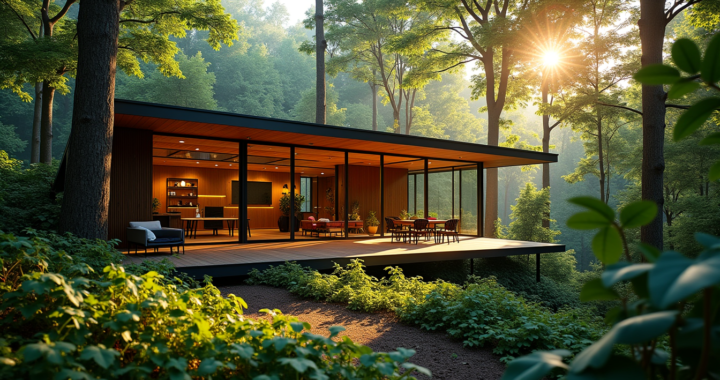 Quand l'immobilier rencontre la nature : un duo gagnant