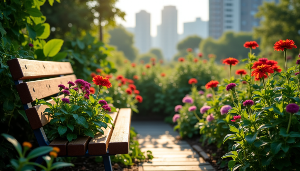 Cultivez votre bien-être grâce à un jardin urbain