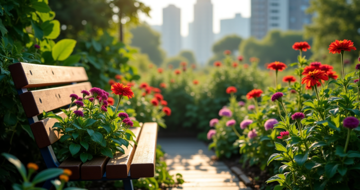Cultivez votre bien-être grâce à un jardin urbain