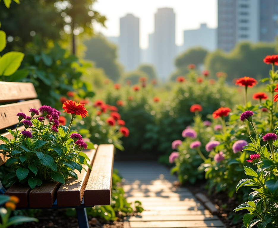 Cultivez votre bien-être grâce à un jardin urbain