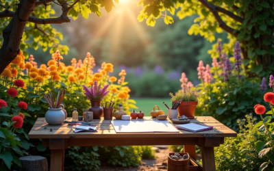 Créez votre oasis créative avec un jardin atelier unique