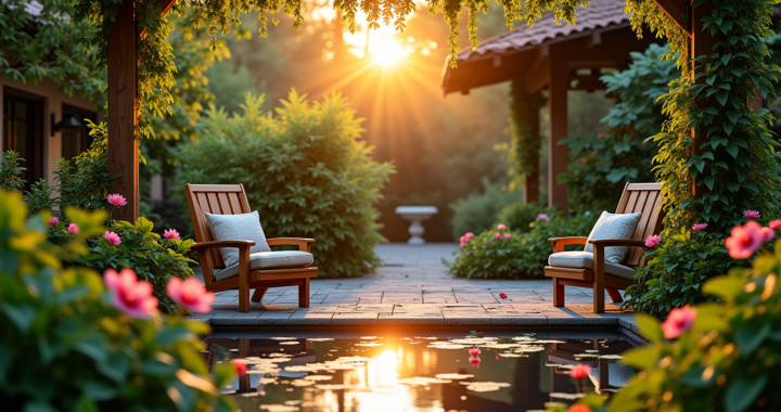 Idées créatives pour transformer votre jardin en oasis