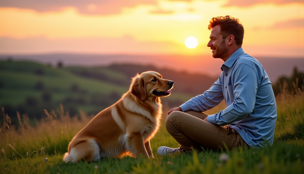 L'amitié entre l'homme et le chien : une complicité unique
