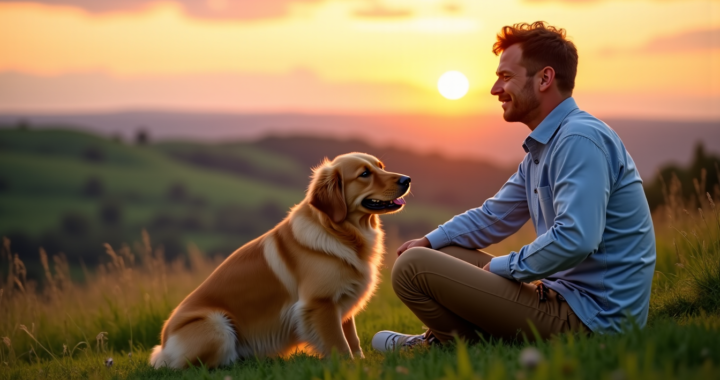 L'amitié entre l'homme et le chien : une complicité unique