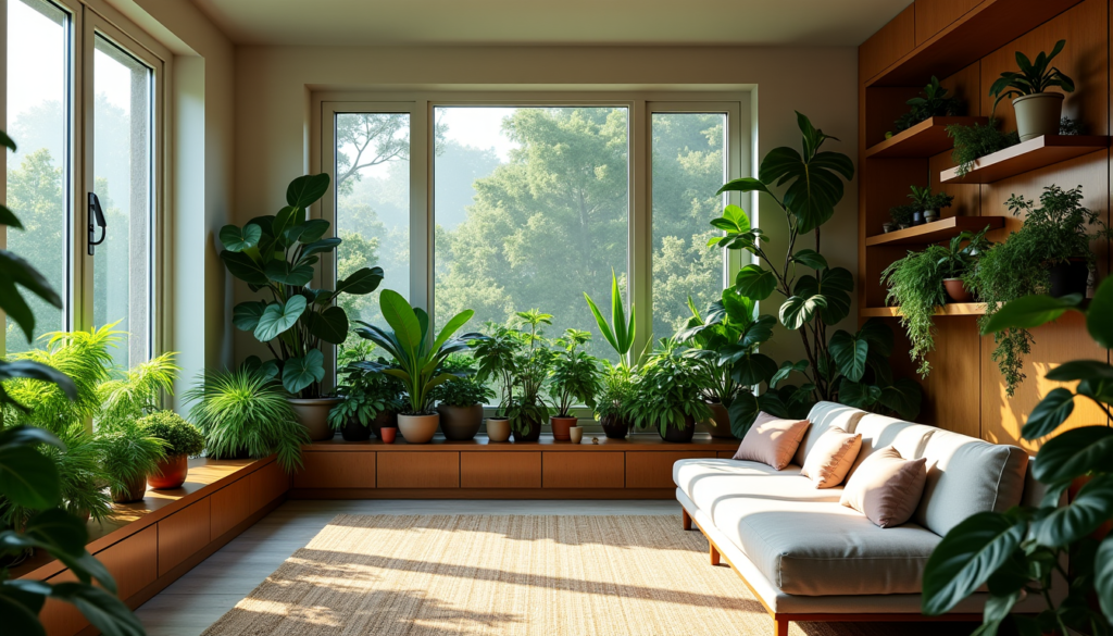 Créez votre paradis vert à la maison avec un jardin unique
