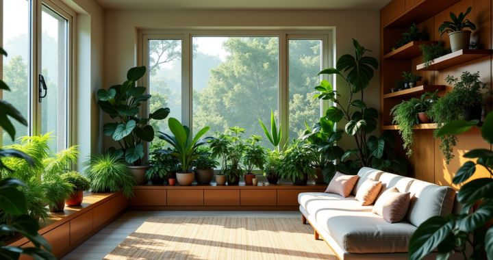 Créez votre paradis vert à la maison avec un jardin unique