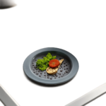 Une illustration moderne montrant un évier de cuisine équipé d’un bouchon pratique pour retenir les résidus. L’image évoque la prévention des bouchons et des mauvaises odeurs au quotidien.