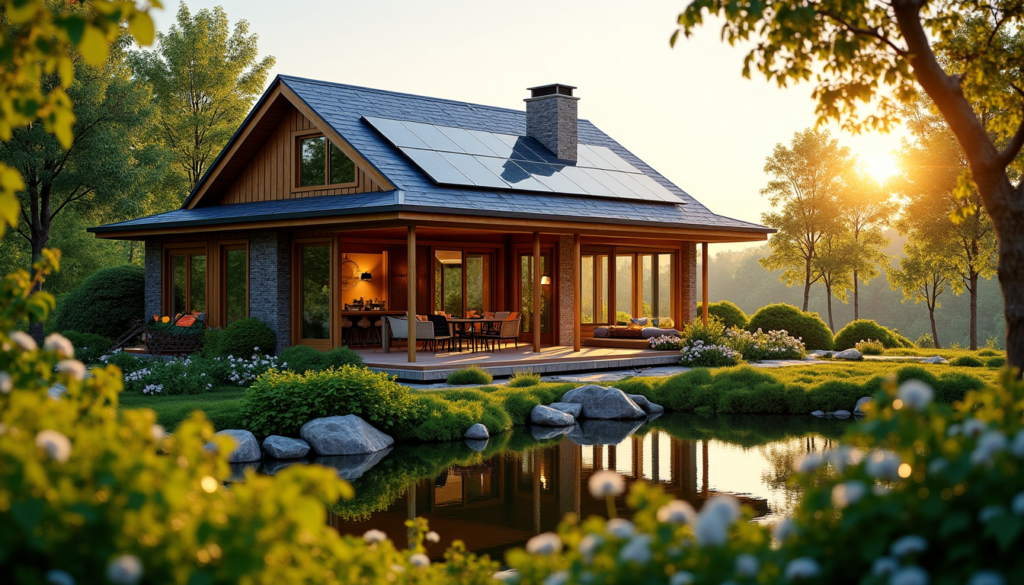 Secrets d'une maison harmonieuse et durable